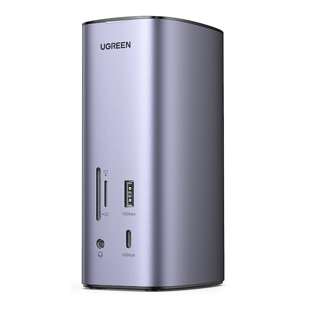 Estación de acoplamiento universal UGREEN Revodok Pro 312, USB-C, 8K, 13 en 1