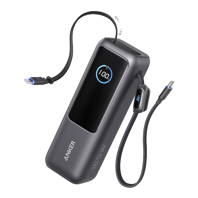 Batería externa Anker Power Bank 25000 mA/h plata