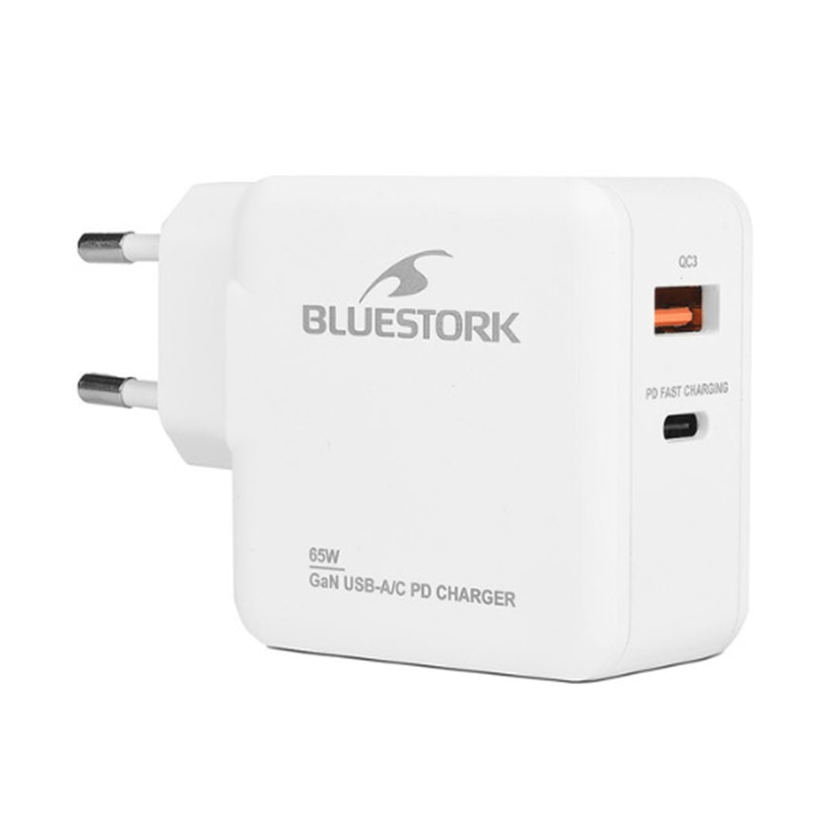 Imagen 0 de Cargador Bluestork 65W USB-C GaN