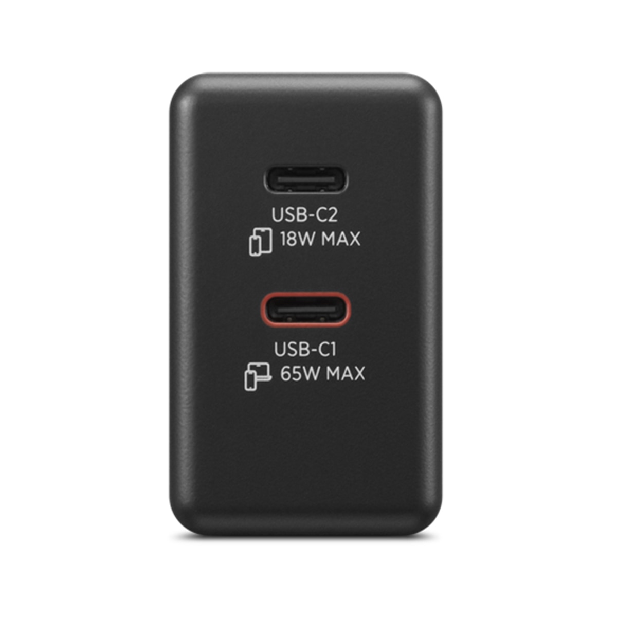 Carregador Lenovo  G0A6065BEU USB-C GaN de 65 W - Preto Preto-3