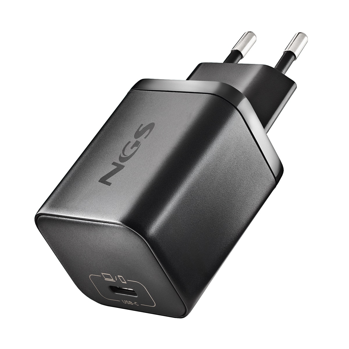 Imagen 0 de Pack de cargador de pared NGS GAN65W-C + cable USB-C + 5 clavijas para portátiles Lenovo