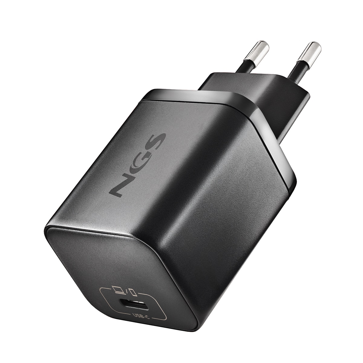 Imagen 0 de Pack de cargador de pared NGS GAN65W-C + cable USB-C + 5 clavijas para portátiles Acer