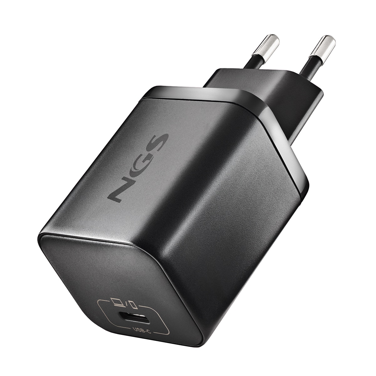 Imagen 0 de Pack de cargador de pared NGS GAN65W-C + cable USB-C + 5 clavijas para portátiles Asus