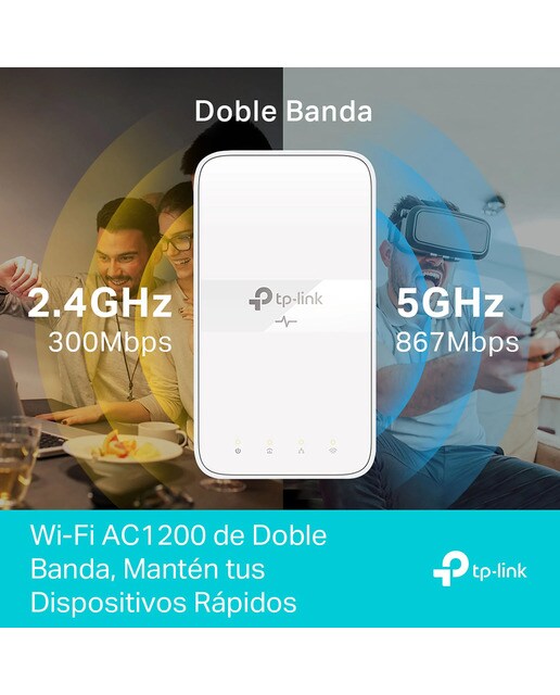 Kit Adaptador Powerline TP-Link AV1000 Gigabit Passthrough ac Wi-Fi - Branco Branco-4