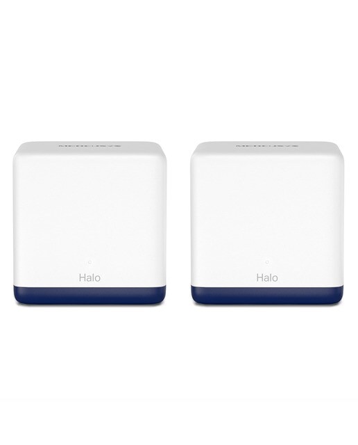MERCUSYS - Sistema Wi-Fi Mesh Mercusys Halo H50G, Doble Banda Ethernet 10-100-1000 AC1900 (2 nodos).