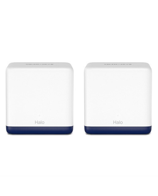 Sistema Wi-Fi Mesh Mercusys Halo H50G, Doble Banda Ethernet 10/100/1000 AC1900 (2 nodos)
