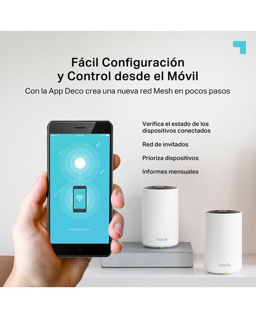Sistema Wi-Fi Mesh TP-Link Deco XE75, Triple Banda Ethernet