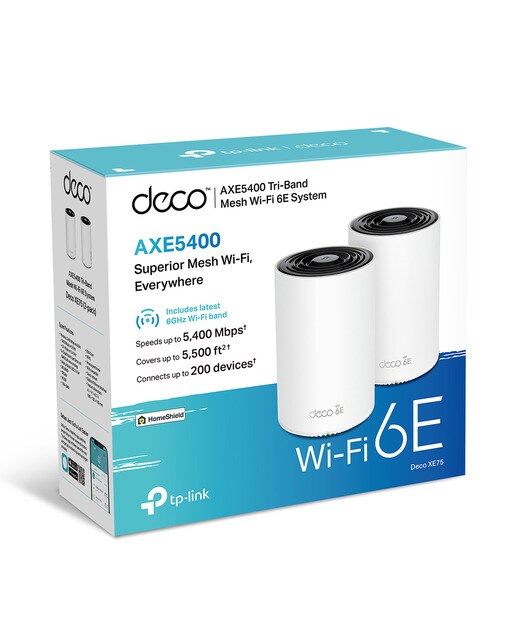 Sistema Wi-Fi Mesh TP-Link Deco XE75, Triple Banda Ethernet