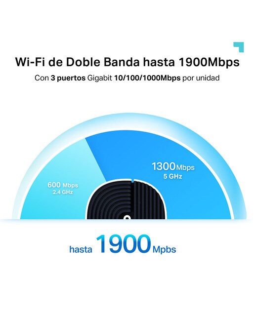 Sistema Wi-Fi Mesh TP-Link Deco S7 AC1900 Dual Band, 3x3 MU-MIMO, Beamforming, Gigabit - 3 Unidades Branco-4