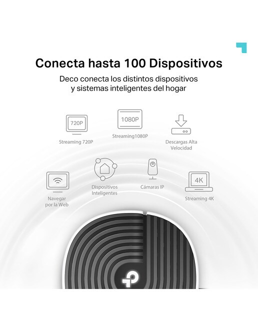 Sistema Wi-Fi Mesh TP-Link Deco S7 AC1900 Dual Band, 3x3 MU-MIMO, Beamforming, Gigabit - 3 Unidades Branco-5