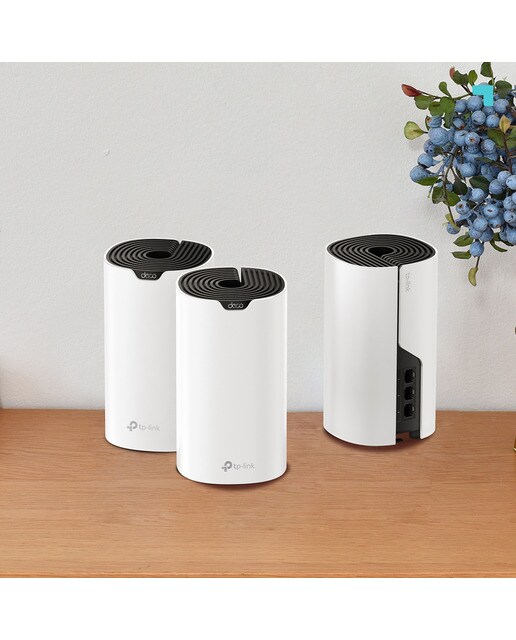Sistema Wi-Fi Mesh TP-Link Deco S7 AC1900 Dual Band, 3x3 MU-MIMO, Beamforming, Gigabit - 3 Unidades Branco-9