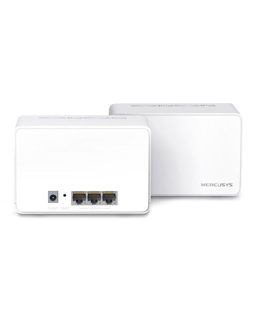 Sistema Wi-Fi Mesh Mercusys Halo H80, AX3000 Doble Banda, MU-MIMO, Gigabit, (2 nodos) Blanco-2