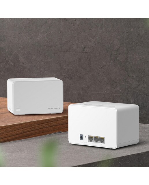 Sistema Wi-Fi Mesh Mercusys Halo H80, AX3000 Doble Banda, MU-MIMO, Gigabit, (2 nodos) Blanco-10