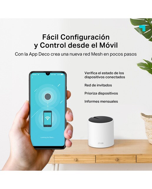 Sistema WiFi 6 AI Mesh TP-Link Deco X55, AX3000, Cobertura até 420m2, Banda 160MHz, MU-MIMO, OFDMA - 2 Unidades Dual Band Branco-7