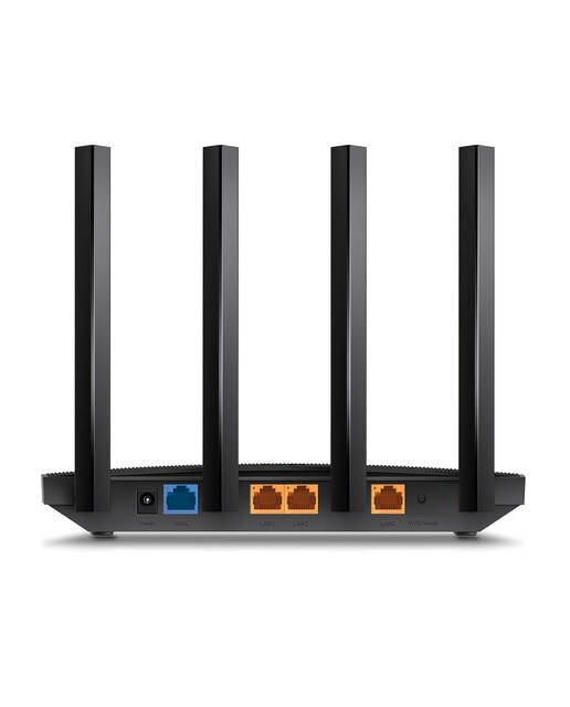 Router Wi-Fi 6 TP-Link Archer AX12, WiFi 6, 1500 Mbps, Doble Banda, 4 Antenas, 4 Puertos Gigabit Negro-3