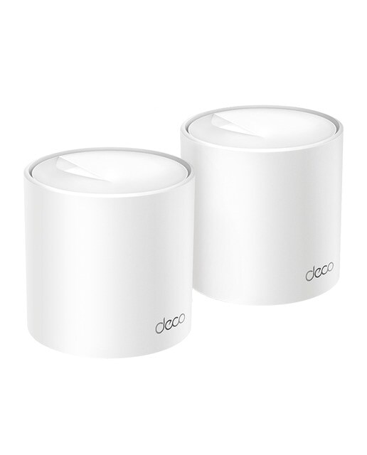 Sistema Wi-Fi 6 Mesh TP-Link Deco X10, AX1500, IA, Seguridad Avanzada, Puertos Gigabit, Pack de 2 Blanco-1