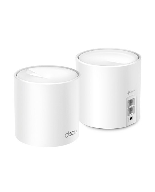 Sistema Wi-Fi 6 Mesh TP-Link Deco X10, AX1500, IA, Seguridad Avanzada, Puertos Gigabit, Pack de 2 Blanco-2