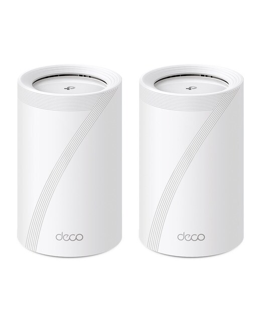 TP-LINK - Sistema Wi-Fi 7 Mesh TP-Link Deco BE65, BE11000, IA, Seguridad Avanzada, Puertos 2.5 Gbps, Pack de 2.