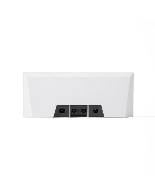 Antena + Router satelital Starlink Estandar Kit V4 Blanco / Gris-5