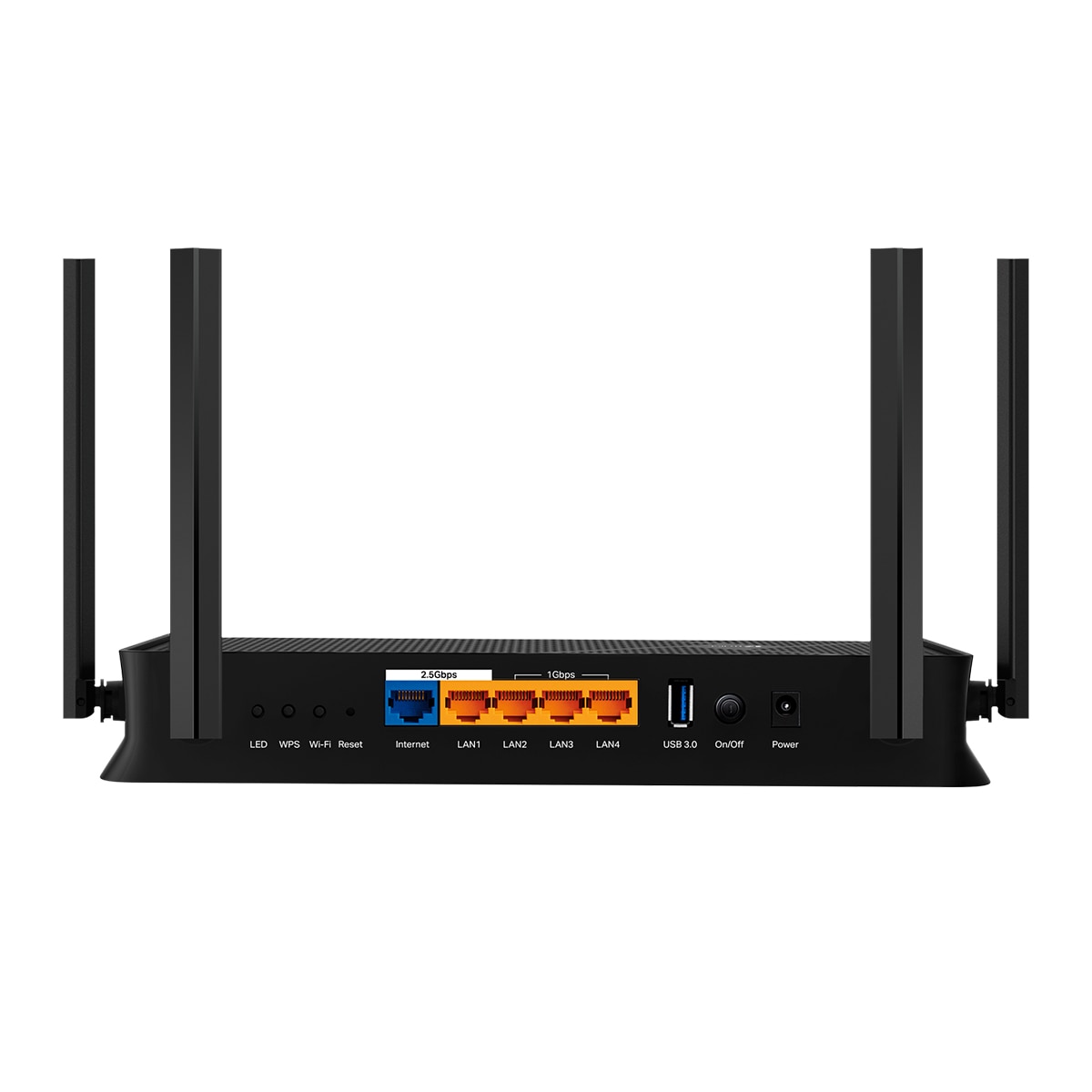 Router Wi-Fi 7 TP-Link Archer BE230, AX53, Wi-Fi 7, Doble Banda BE3600, 4 Antenas, 4 Puertos Gigabit Negro-2