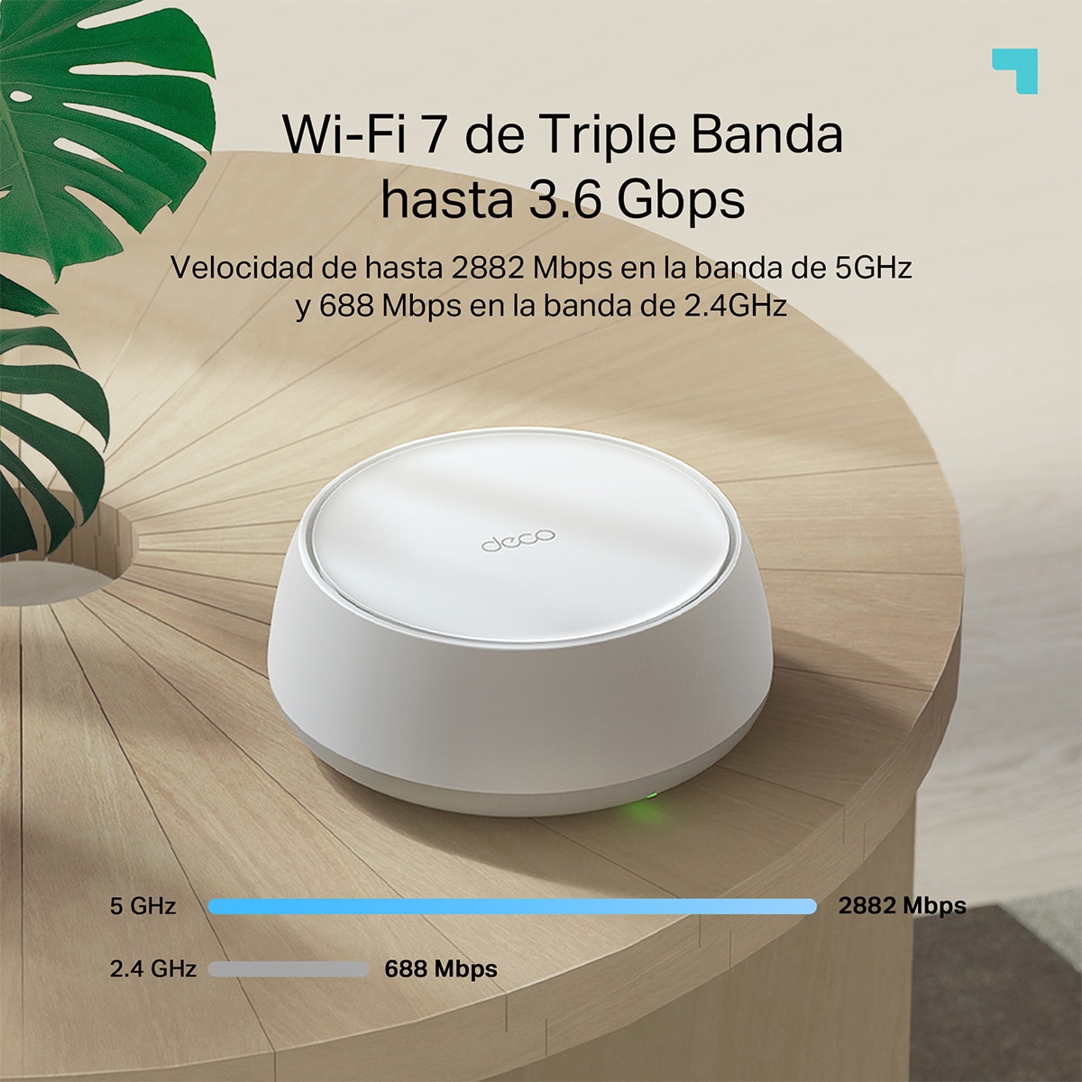 Router Wi-Fi 6 TP-Link Deco BE25, Archer AX12, Wi-Fi 6, Doble Banda AX1500, 4 Antenas, 4 Puertos Gigabit Blanco-4
