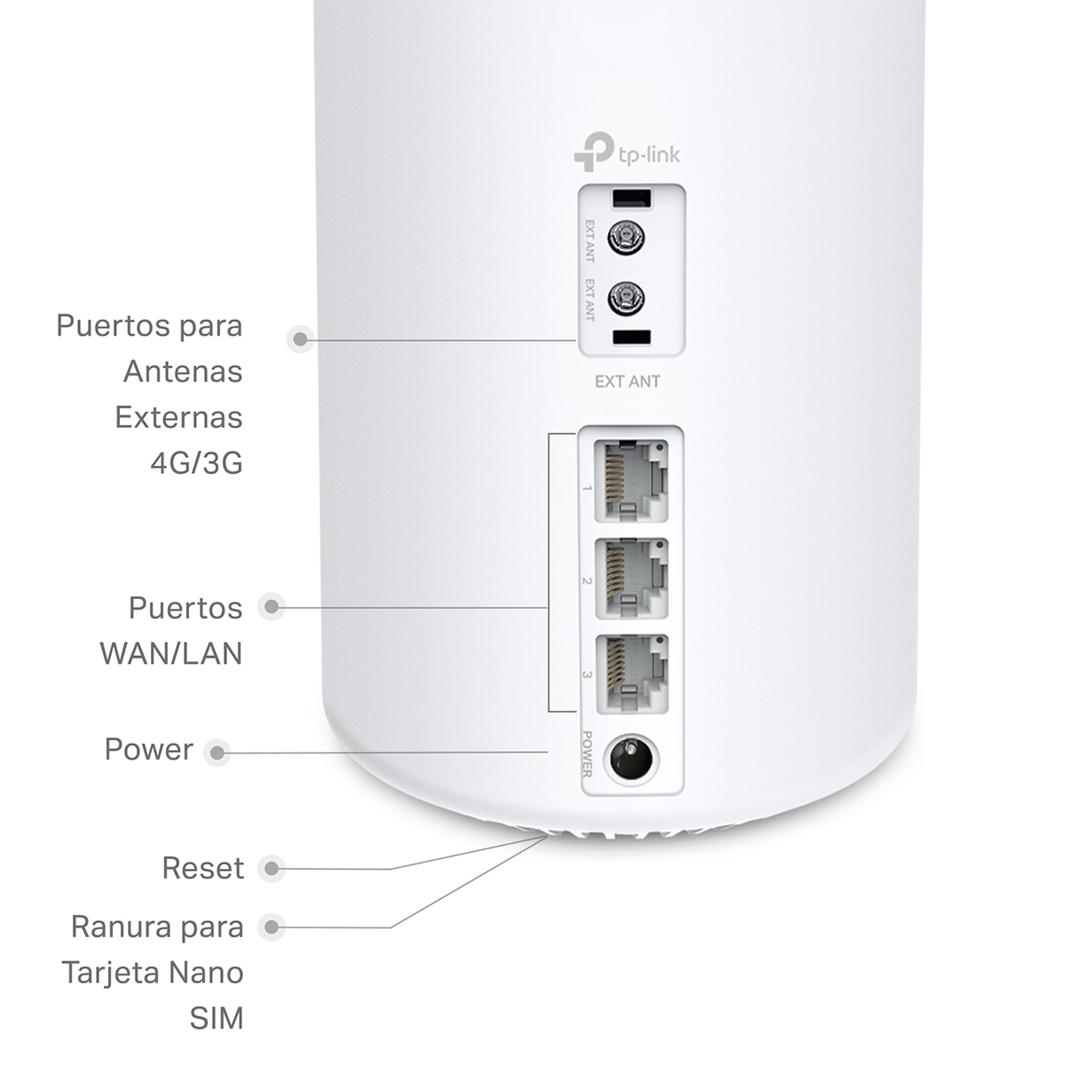 Sistema Wi-Fi 6 Mesh TP-Link Deco X10-4G AX1500 (1 nodo) Blanco-2