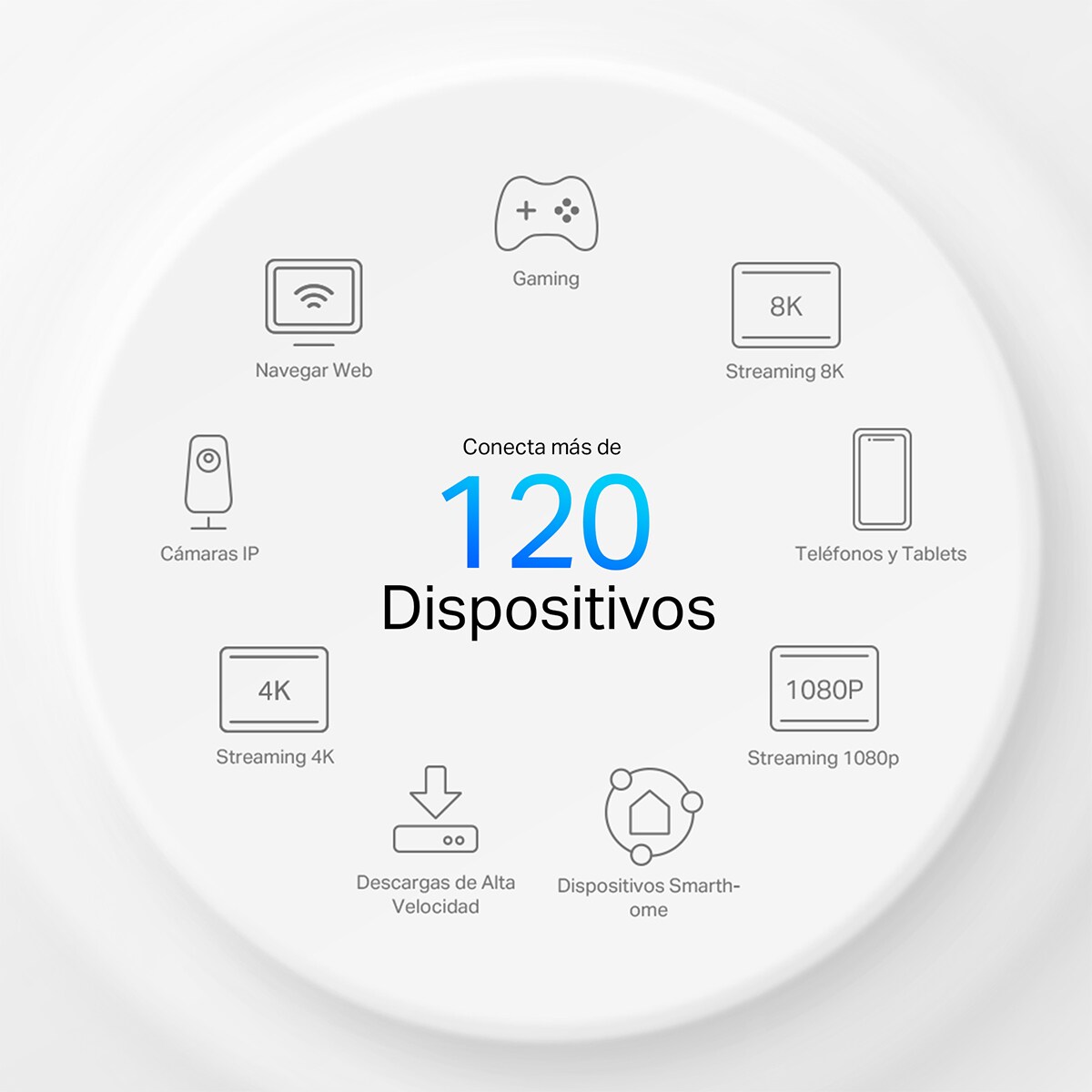 Sistema Wi-Fi 6 Mesh TP-Link Deco X10-4G AX1500 (1 nodo) Blanco-6