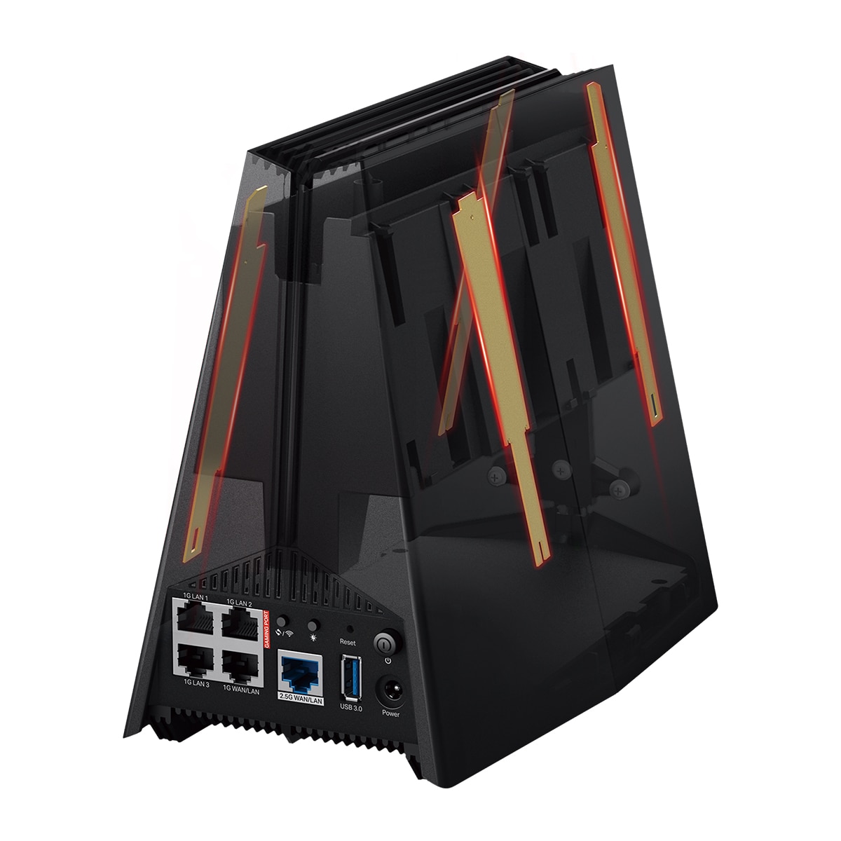 Router Gaming Wi-Fi 6E TP-Link Archer GXE75 AXE5400 de Triple Banda con Puerto Multi-Gigabit Negro-3