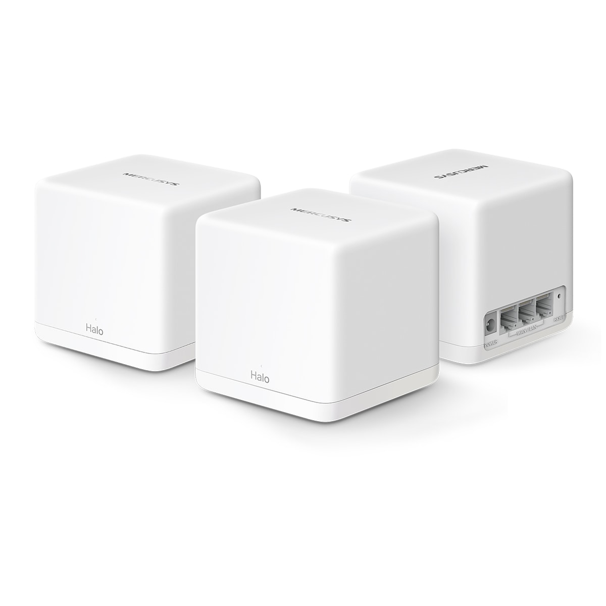 Sistema Wi-Fi Mesh Mercusys Halo H60X (3 Nodos) Wi-Fi 6 AX1500 1