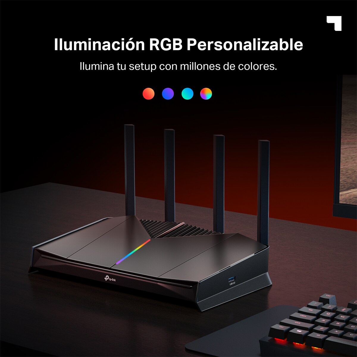 Router Gaming Wi-Fi 7 Archer GE230 - BE3600, Puertos 2.5Gb 6