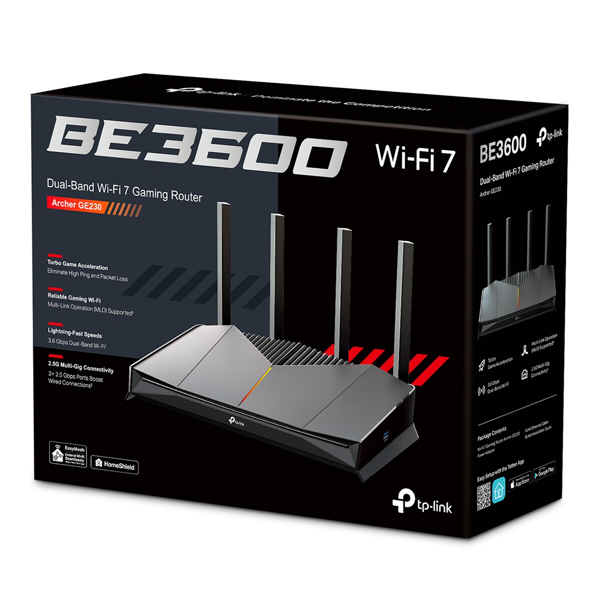 Router Gaming Wi-Fi 7 Archer GE230 - BE3600, Puertos 2.5Gb 9