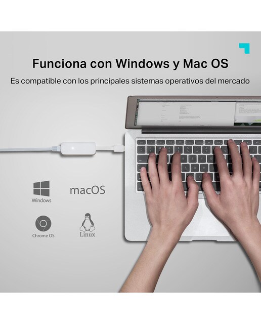 Adaptador de Rede TP-Link Archer UE300, USB 3.0 para Gigabit Ethernet Branco-2