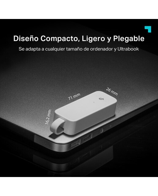 Adaptador de Rede TP-Link Archer UE300, USB 3.0 para Gigabit Ethernet Branco-3