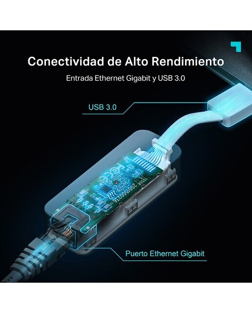 Adaptador de Rede TP-Link Archer UE300, USB 3.0 para Gigabit Ethernet Branco-4