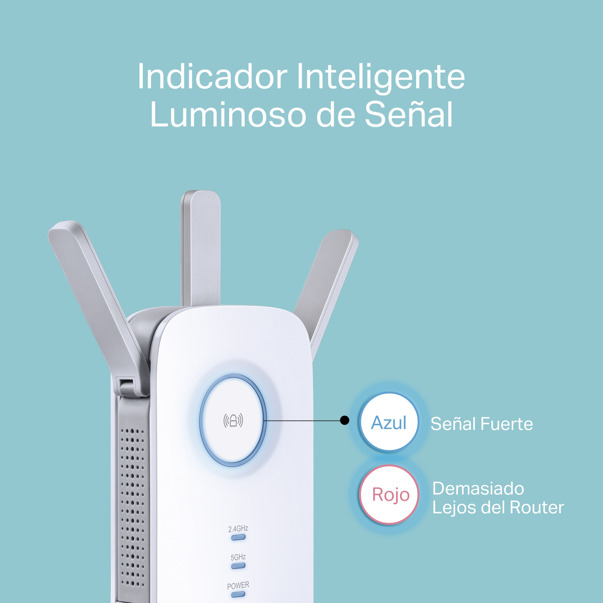 Extensor de Red TP-Link RE450 AC1750 Dual Band Wireless Blanco-5