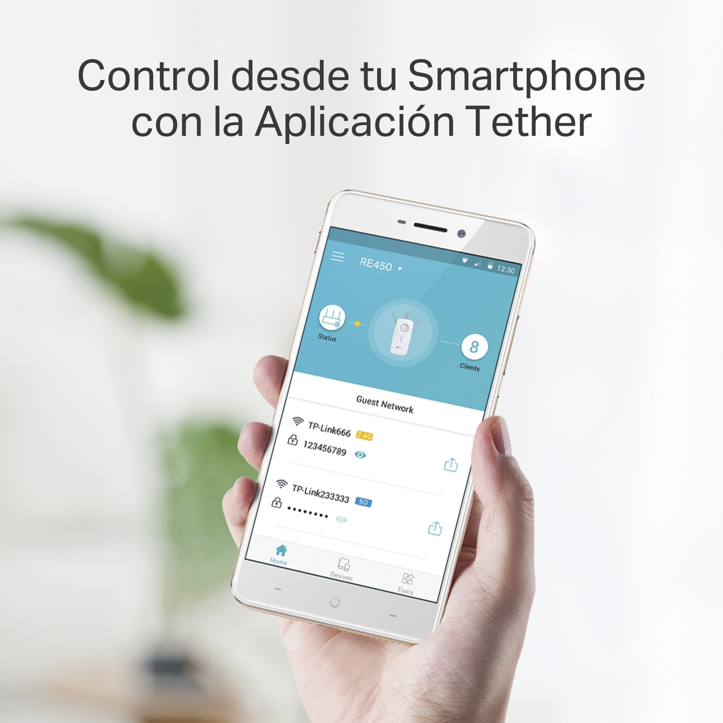 Extensor de Red TP-Link RE450 AC1750 Dual Band Wireless Blanco-6