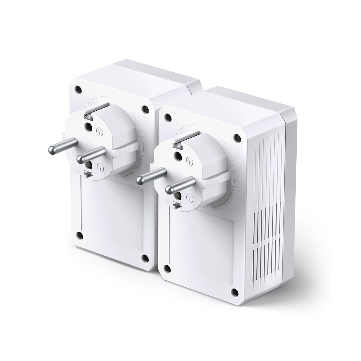 Kit de inicio TP-Link Powerline AV600 con enchufe incorporado - Blanco Blanco-2
