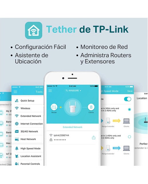 Extender TP-Link TL-WA860RE WiFi - Blanco Blanco-7