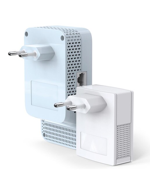 Imagen 0 de Adaptador PLC TP-Link TL-WPA7517 KIT de 2 unidades, 1000 Mbps, Doble Banda, Ethernet Gigabit, Plug & Play