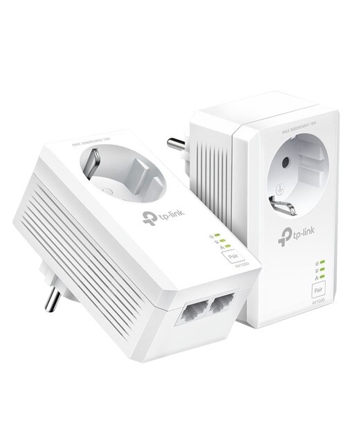 TP-LINK - Kit de inicio PLC Tp-Link TL-PA7027P KIT AV1000.