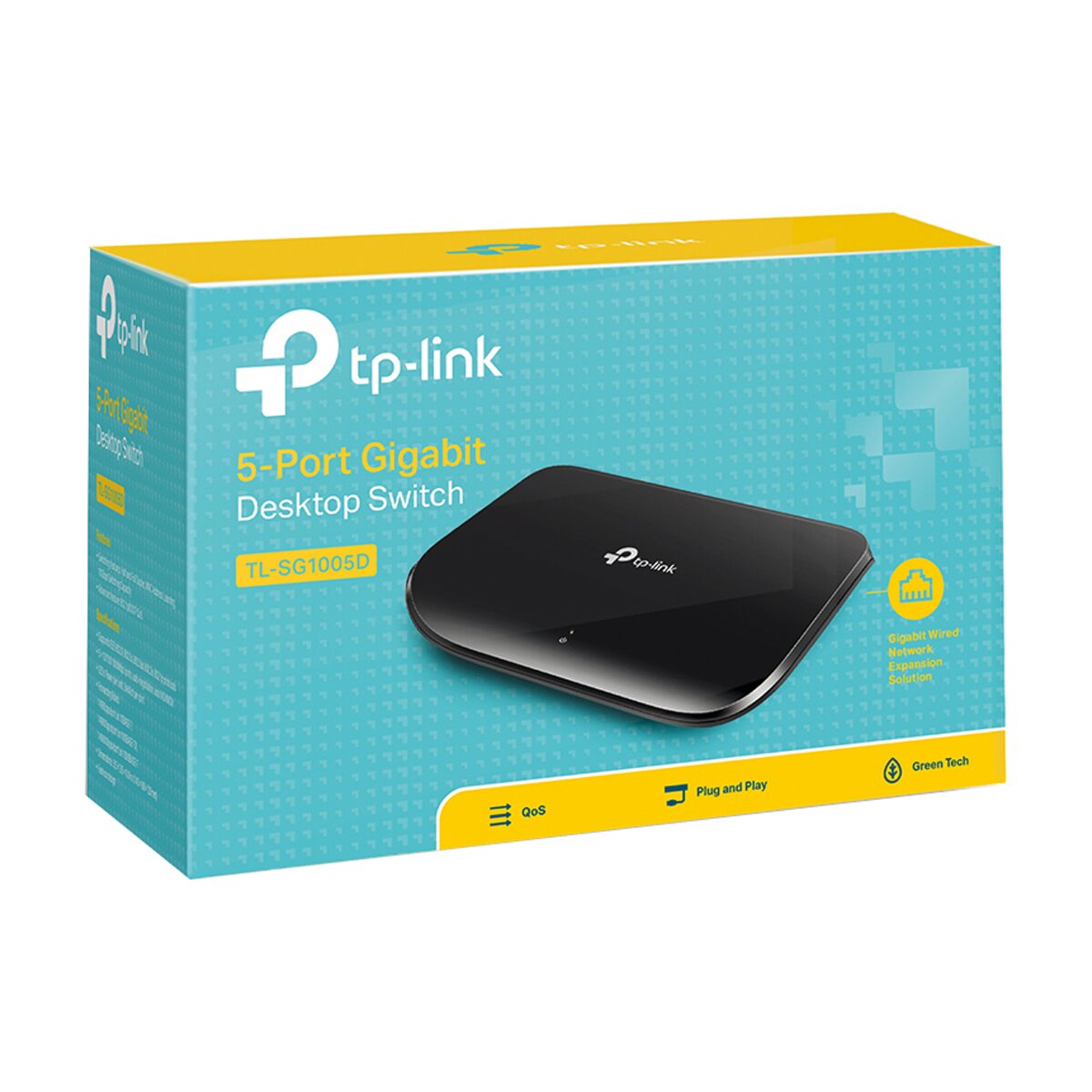 Switch TP-Link TL-SG1005D 5 Puertos Desktop Gigabit Negro-4