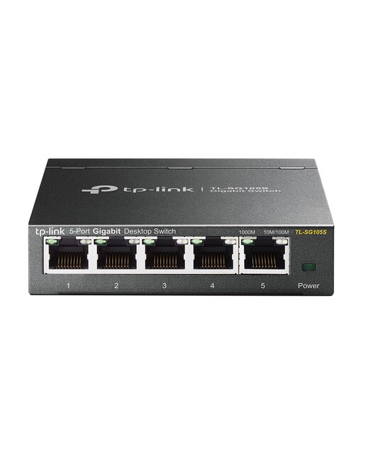 Imagen 0 de Switch TP-Link TL-SG105S, 5 puertos RJ-45, Gigabit Ethernet 10/100/1000 Mbps