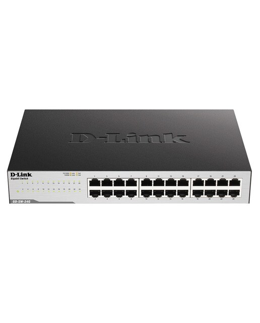 Switch D-Link GO-SW-24G 24 puertos Gigabit Negro-2