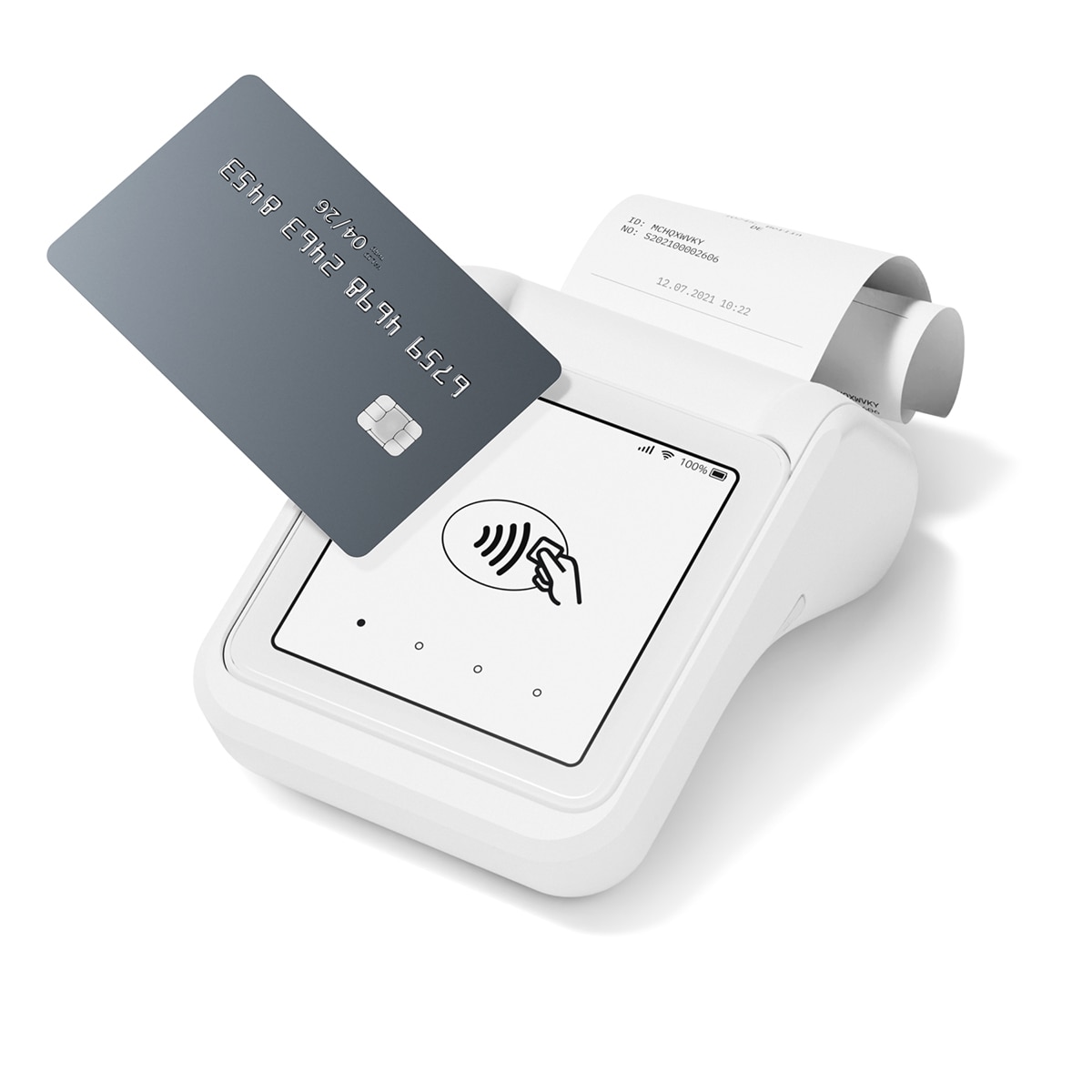 Datáfono Sumup Solo + Impresora, con tarjeta 4G y Wi-Fi Blanco-2