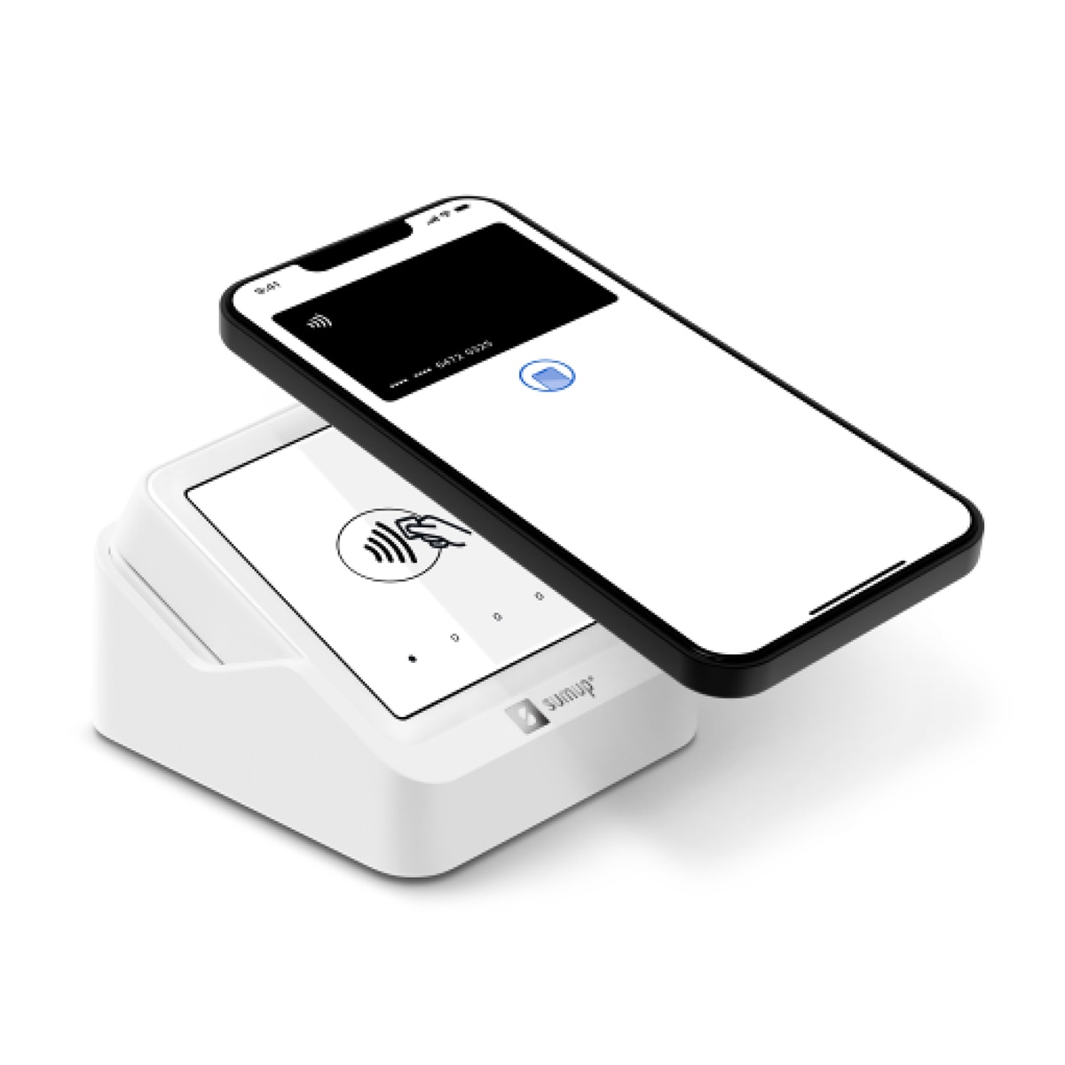 Datáfono Sumup Solo 4G Wi-Fi + Estación de carga Blanco-2