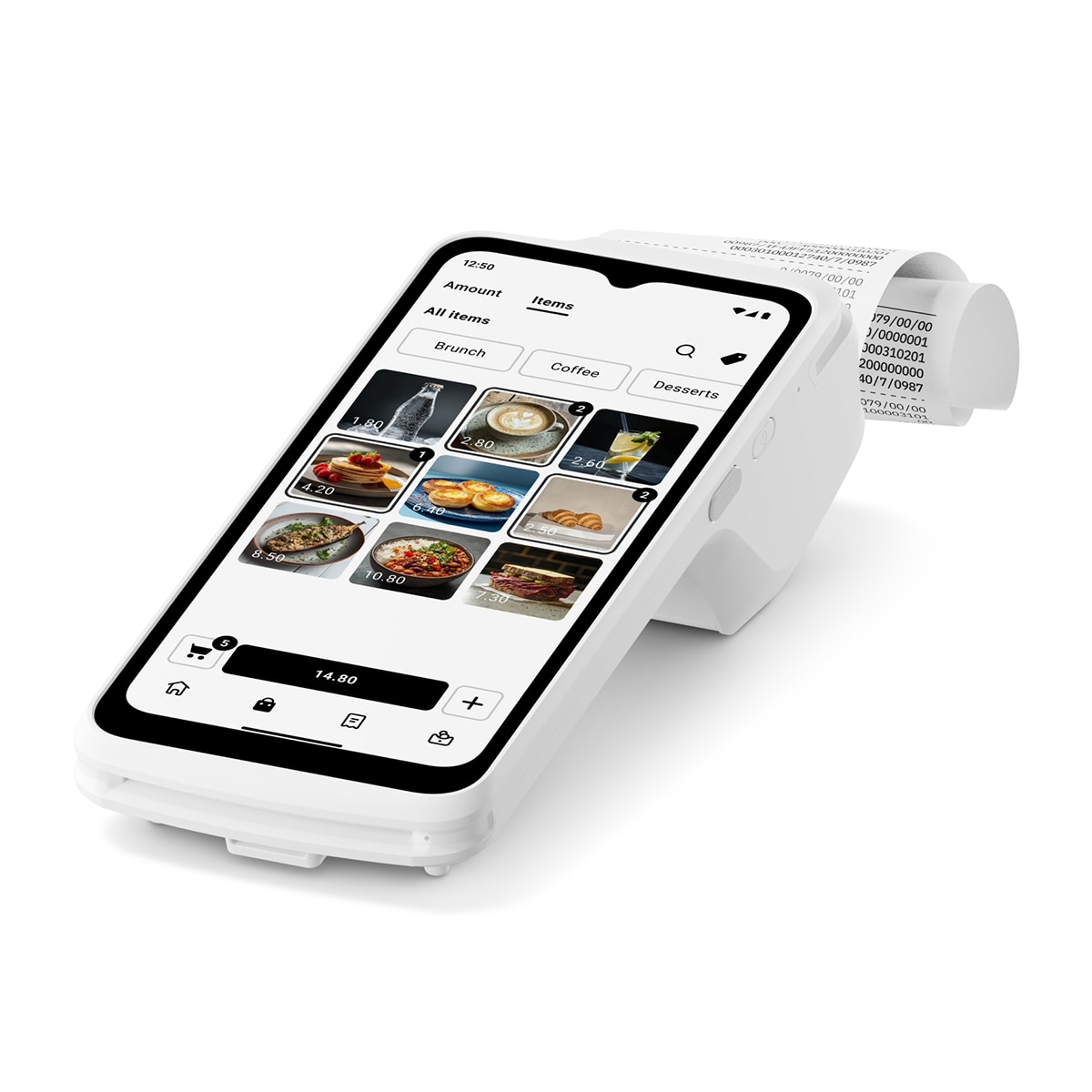 Imagen 0 de Datáfono Sumup TPV + Impresora con tarjeta 4G y Wi-Fi