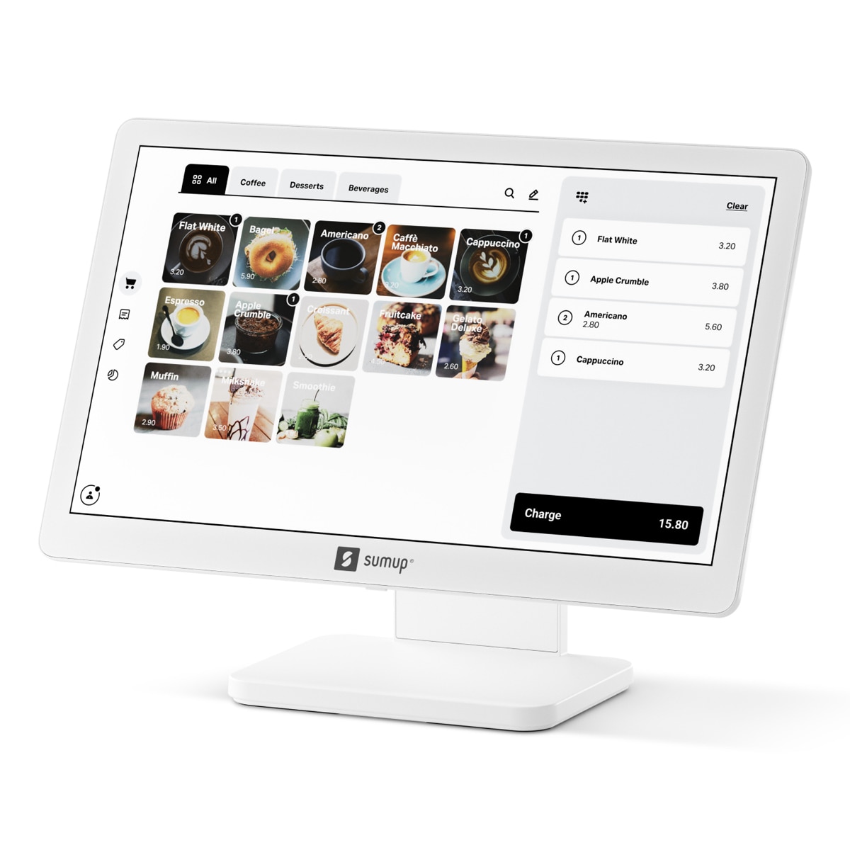 Imagen 0 de TPV Sumup Lite + Datáfono Solo 4G Wi-Fi + Estación de carga