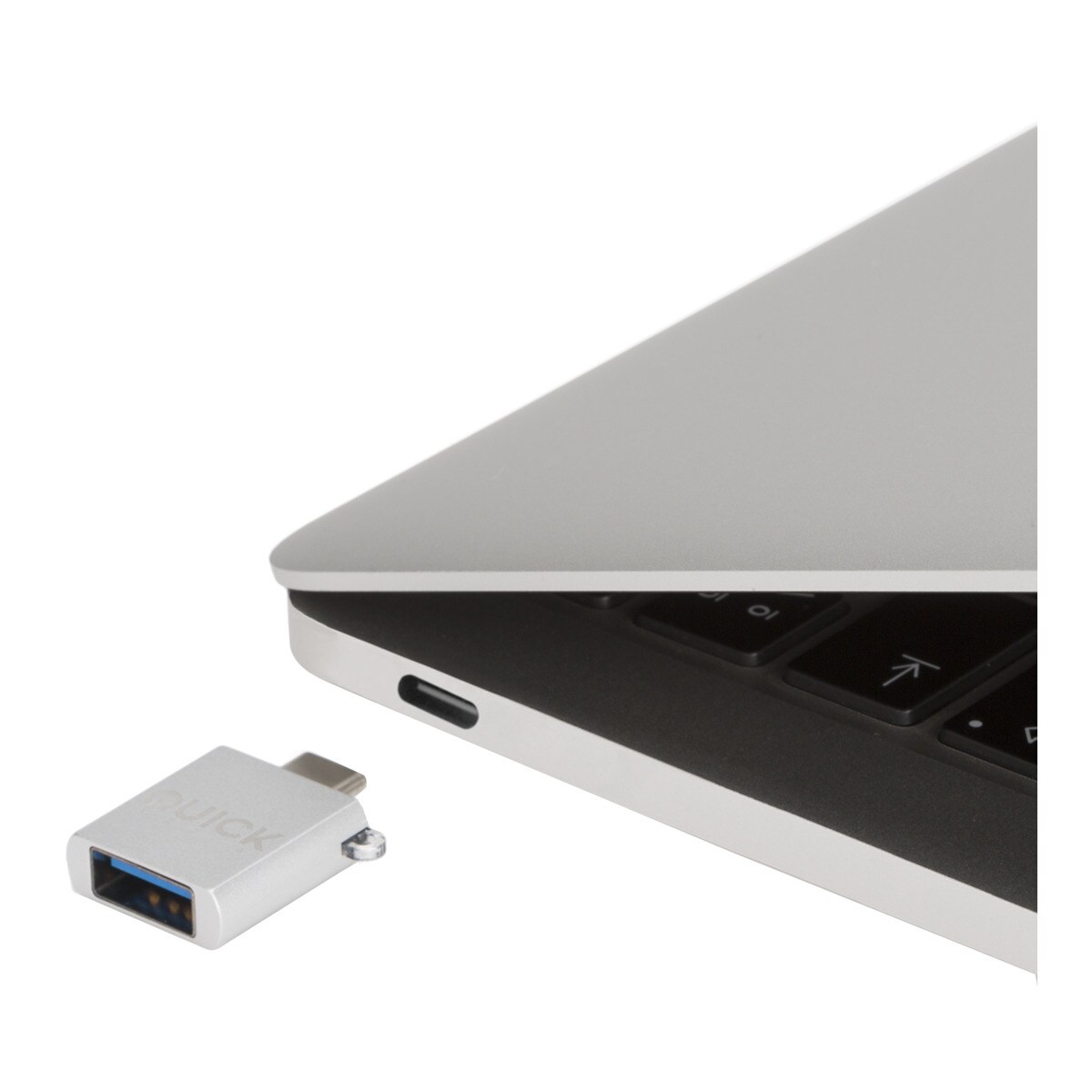 Adaptador Quickmedia USB Type C a USB 3.0 3