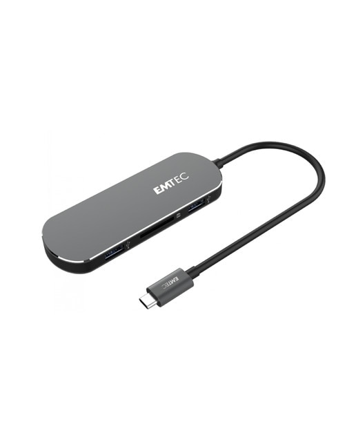 Imagen 0 de Hub Emtec T650C, USB-C 6 en 1