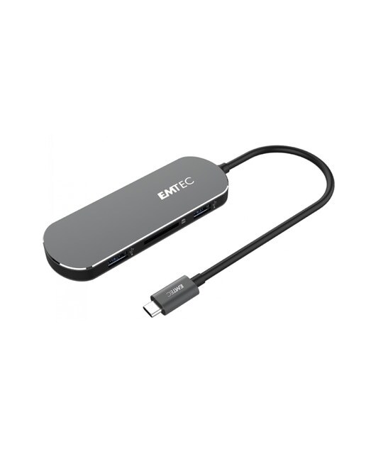 Hub Emtec T650C, USB-C 6 en 1